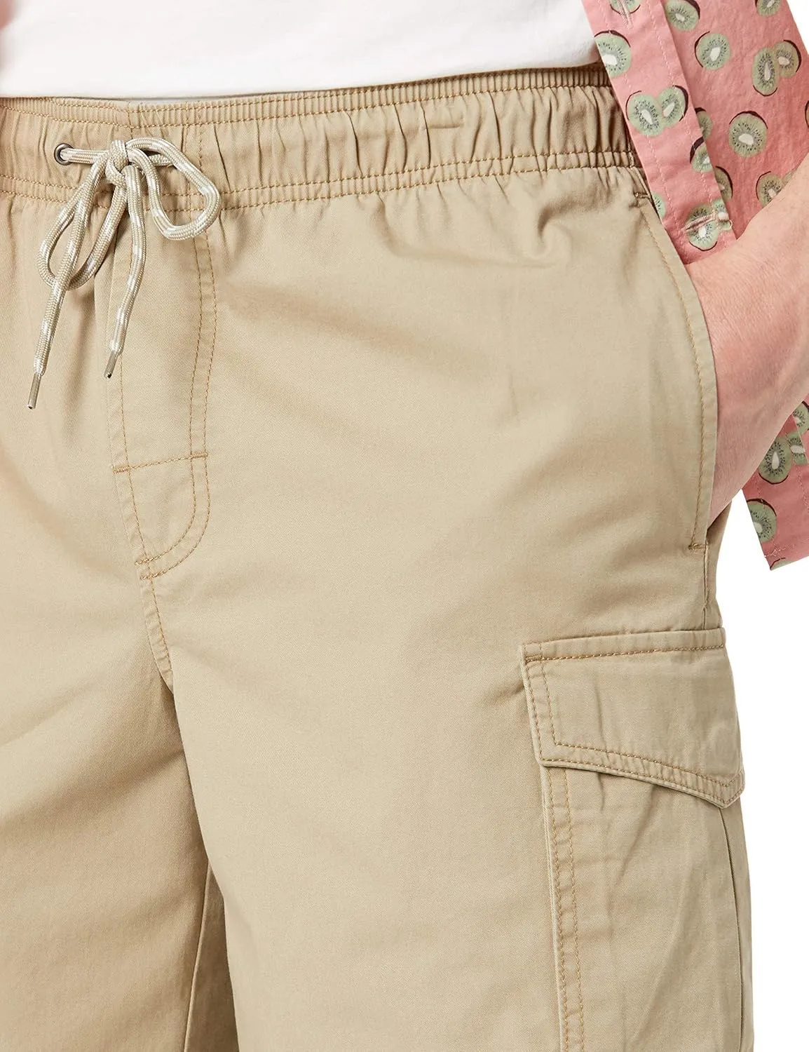 Amazon Essentials Men's 9" Elastic Waist Cargo Short