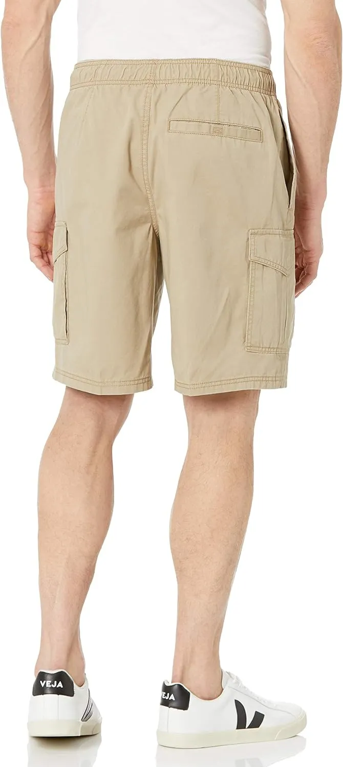Amazon Essentials Men's 9" Elastic Waist Cargo Short