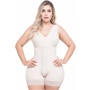 Built-in Bra Colombian Tummy Control Shaper Bodysuit Sonryse 086BF