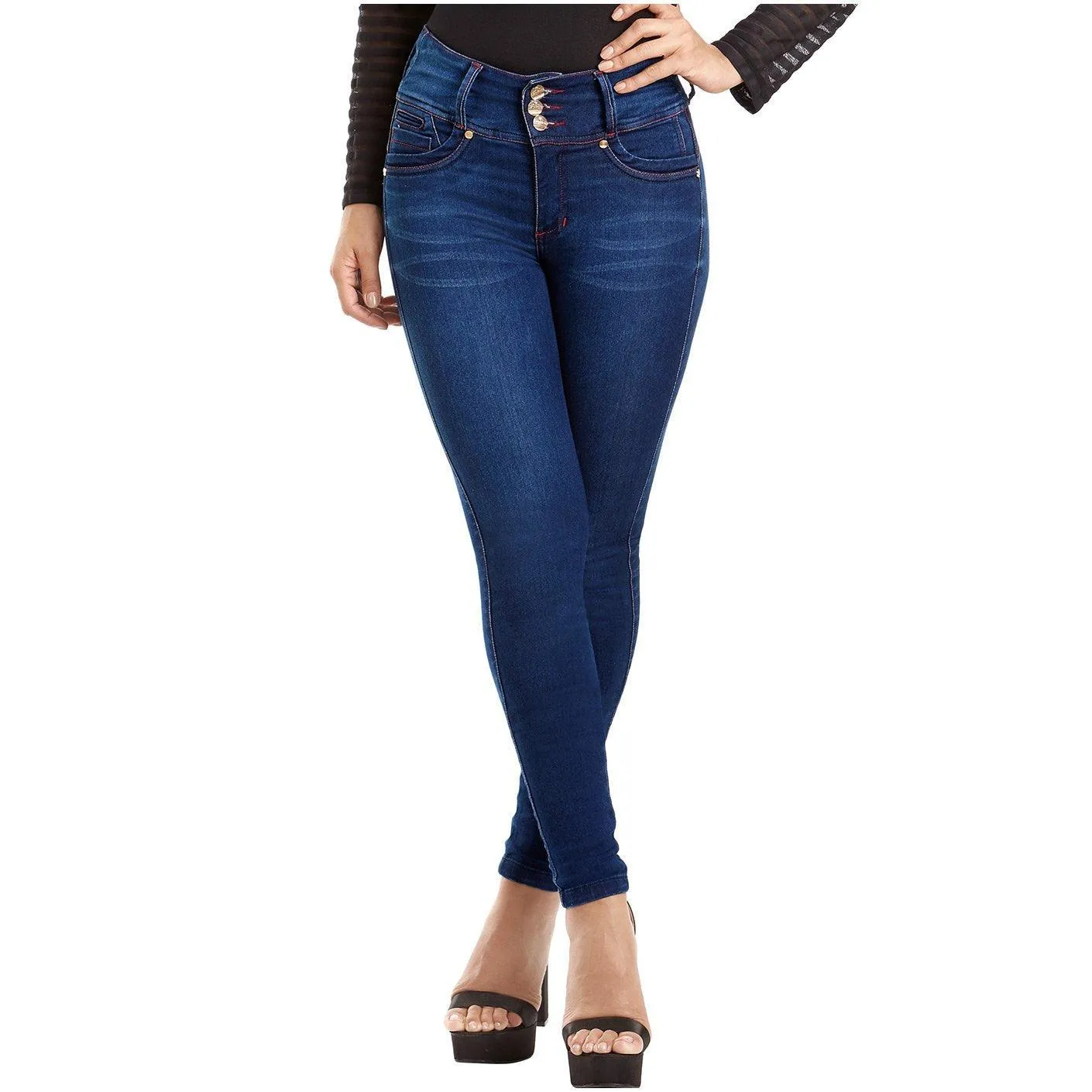 Butt Lifter Colombian Skinny Jeans for Women Laty Rose ASE3002