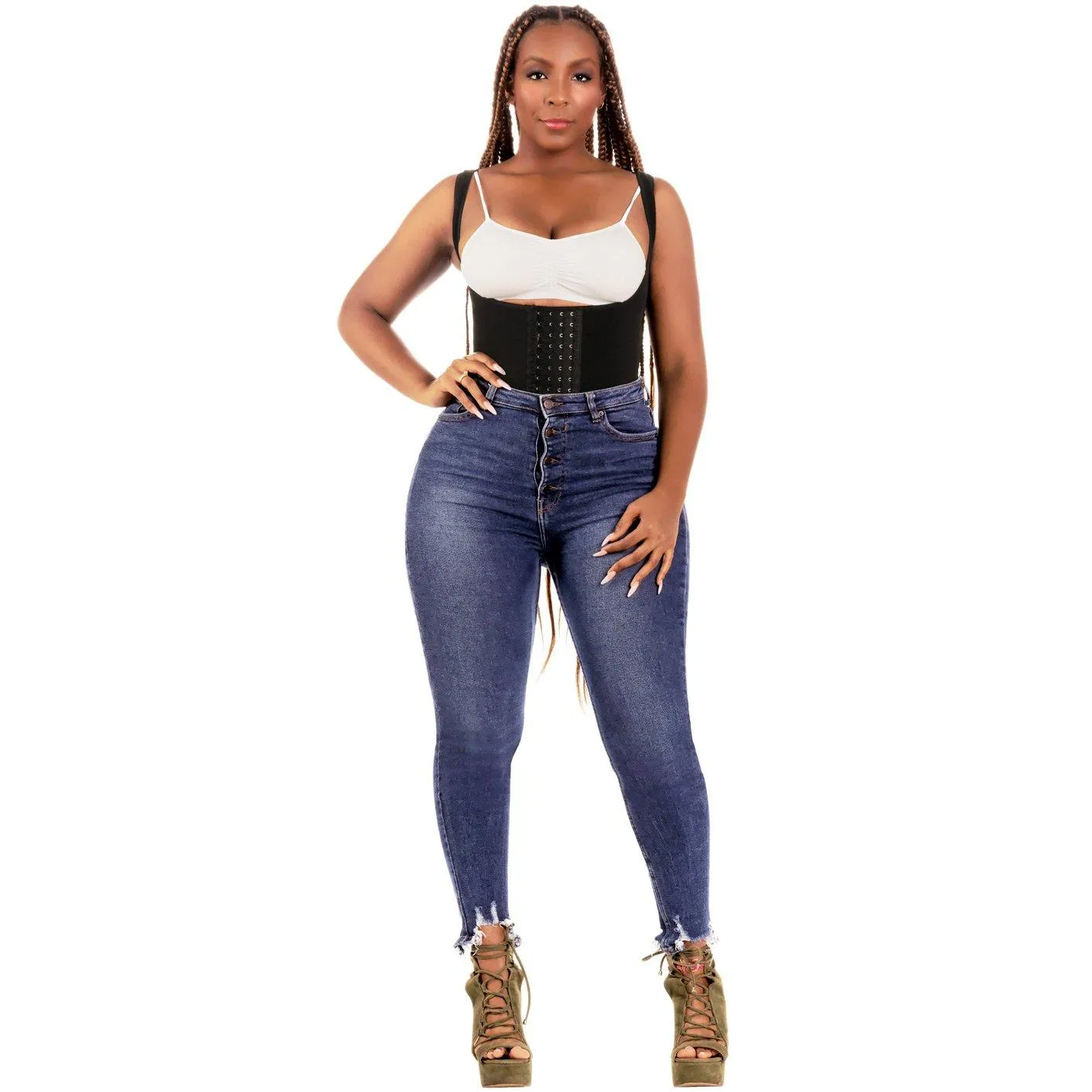 Butt Lifter Tummy Control Shapewear Girdle Bling Shapers 098BF