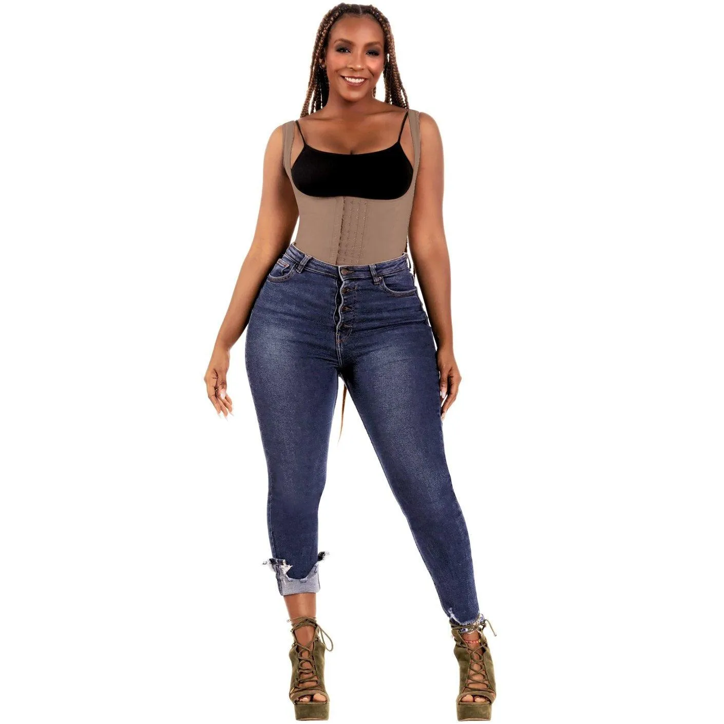 Butt Lifter Tummy Control Shapewear Girdle Bling Shapers 098BF