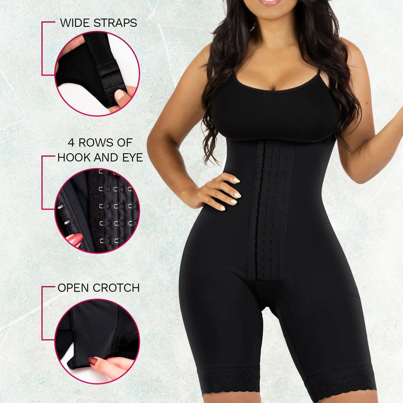 Butt Lifter Tummy Control Shapewear Girdle Bling Shapers 098BF