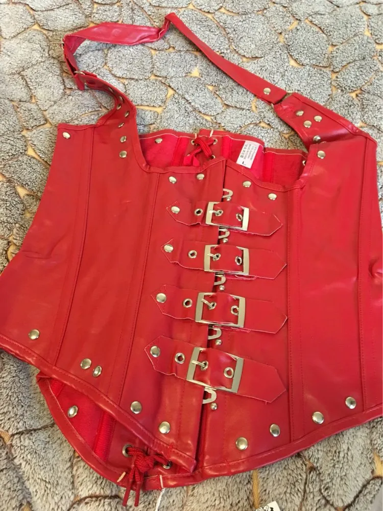 Chunky Buckle Bustier