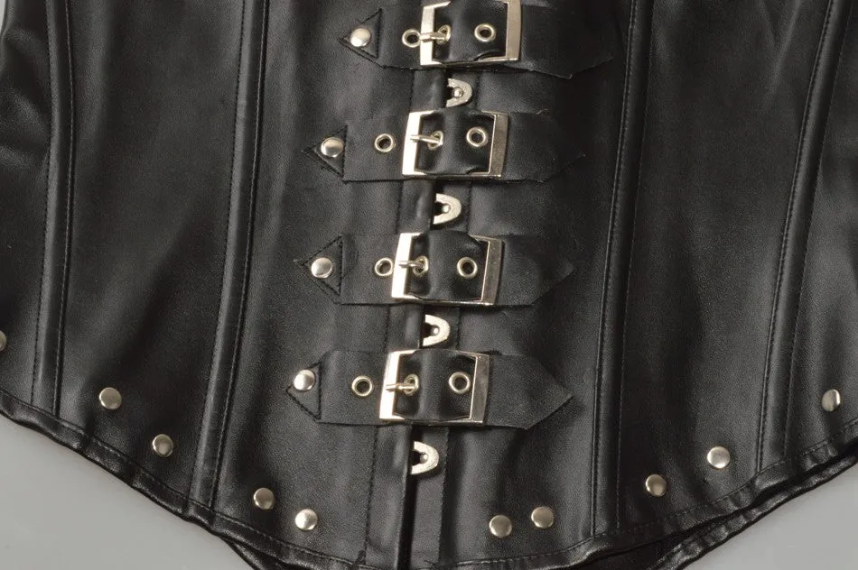 Chunky Buckle Bustier