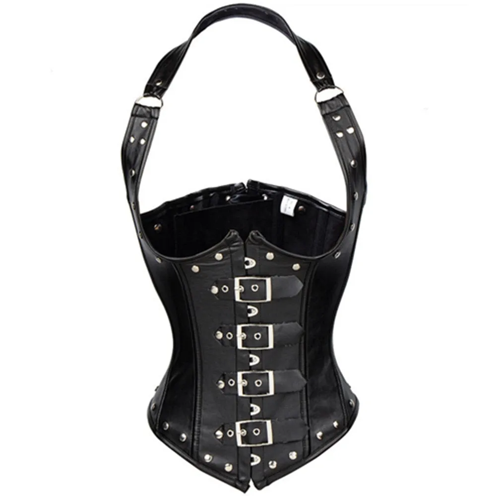 Chunky Buckle Bustier