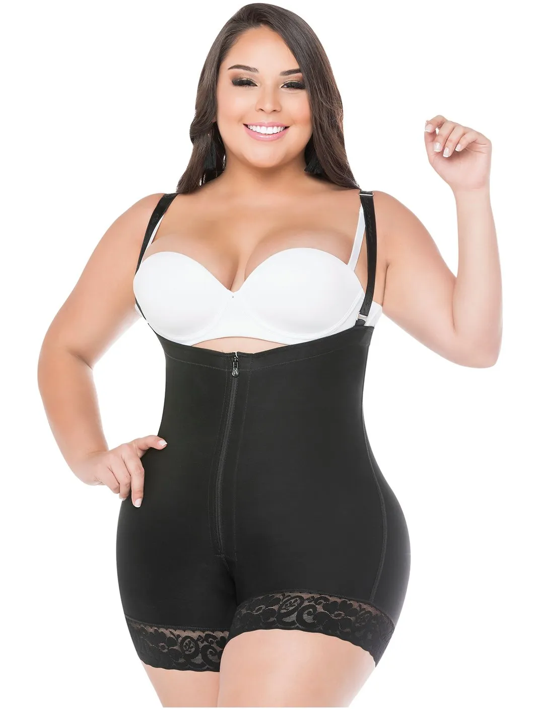 Colombian Postpartum Mid-Thigh Body Shaper Fajas Salome 214