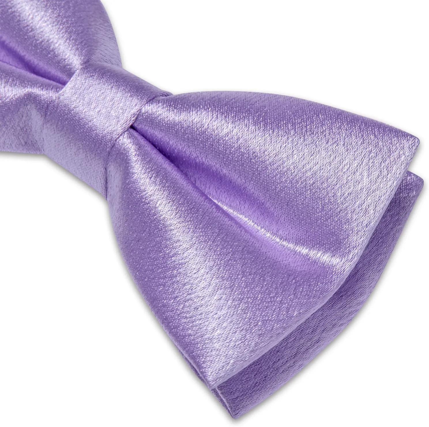 DiBanGu Bow Ties for Men Solid Color Pre-Tied Bow Tie and Pocket Square Cufflinks Formal Tuxedo Bowtie for Wedding Party