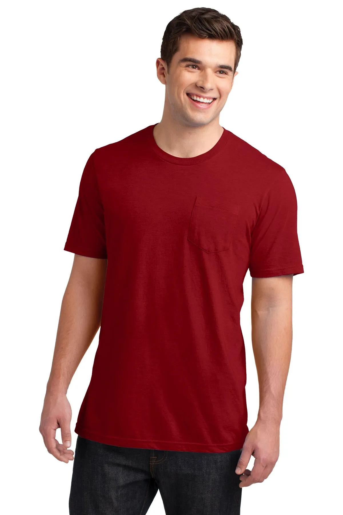 District Very Important Tee with Pocket. DT6000P