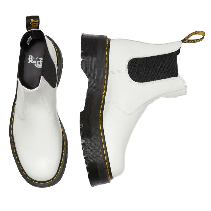 Dr Martens - 2976 Quad Chelsea White Boot