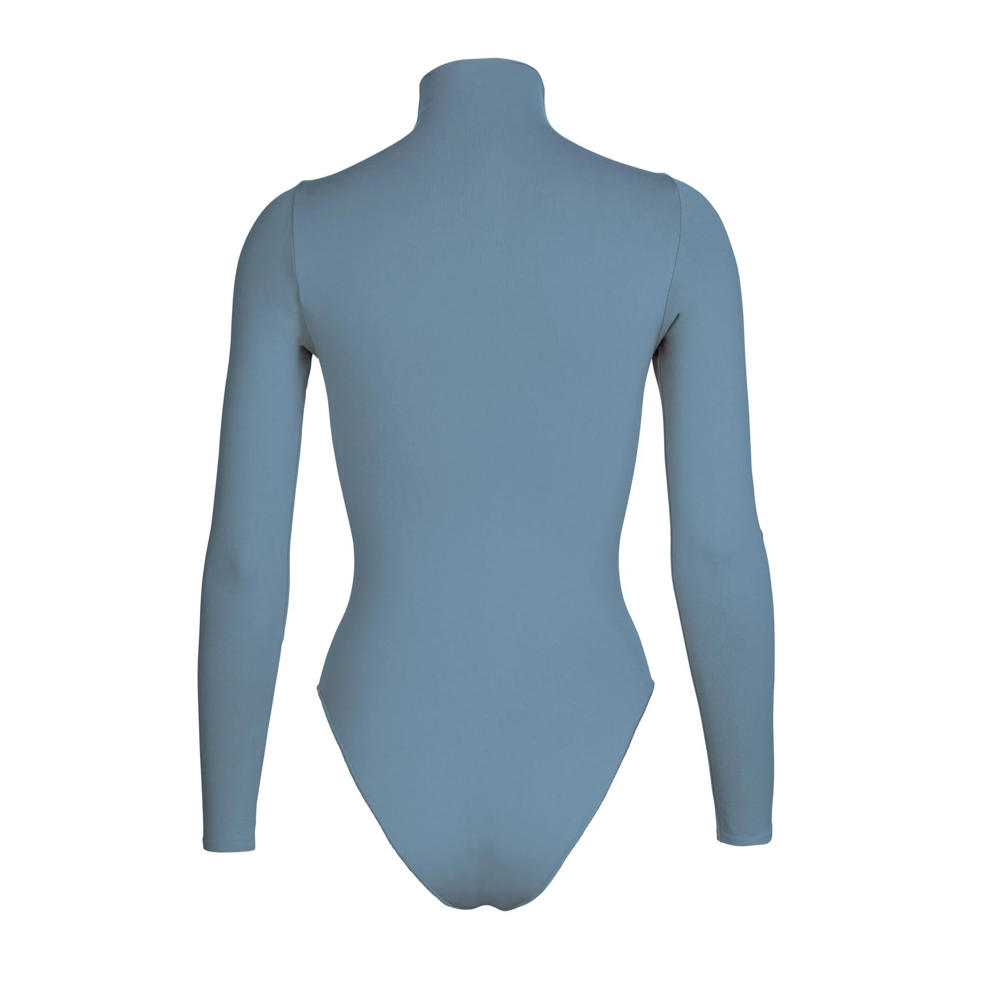 ESSENTIAL MOCK NECK LONG SLEEVE BODYSUIT | ARCTIC