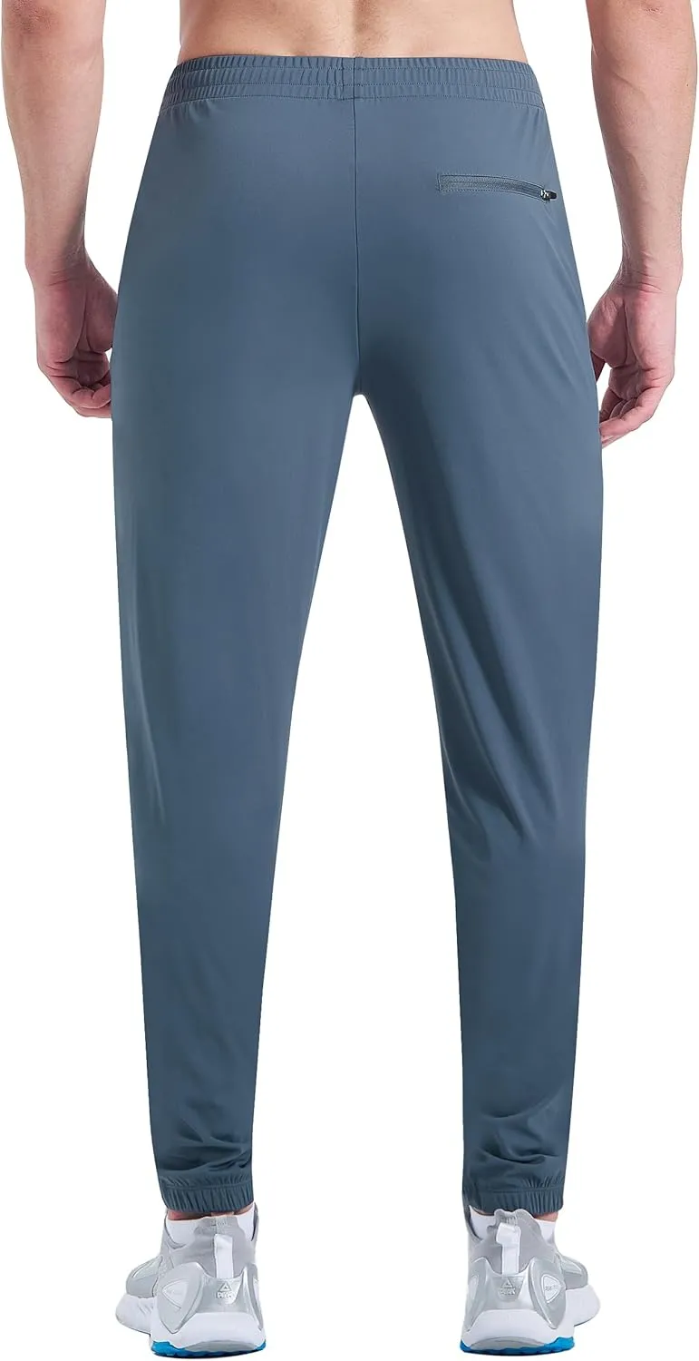 EZRUN Men's Joggers Stretch Athletic Workout Golf Pants Quick Dry Work Sweatpants Running Gym Hiking Track Pants