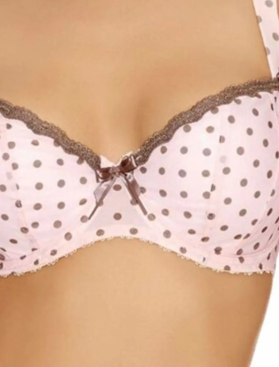 Freya Patsy Underwire Padded Half Cup Bra, Ballet Pink