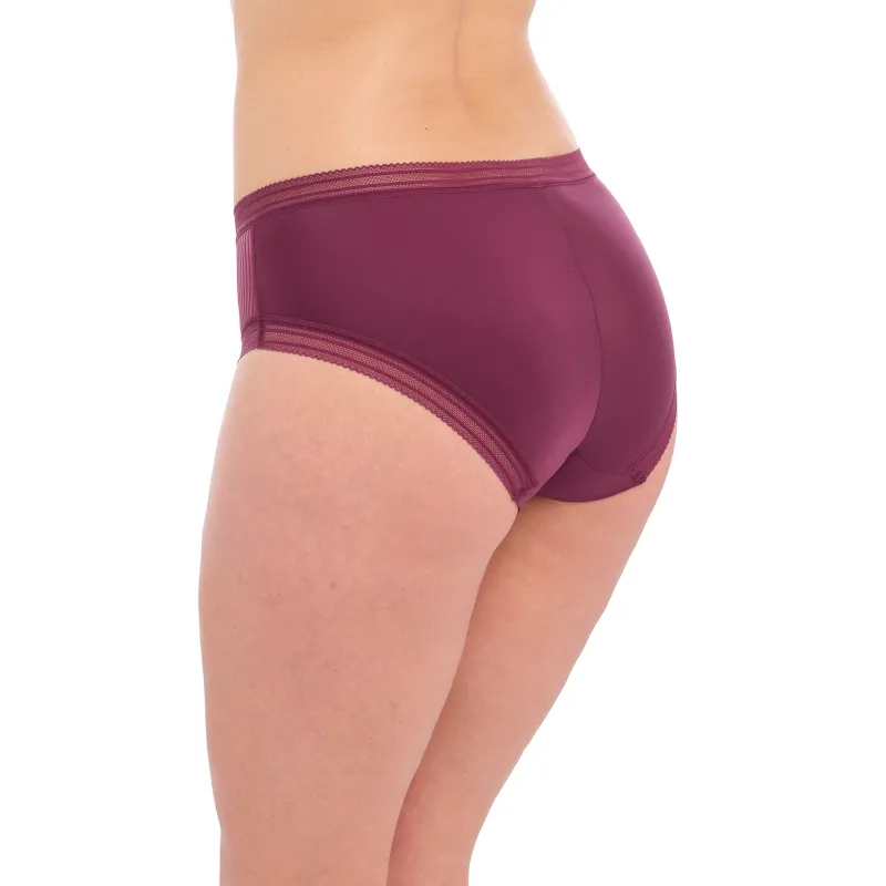 Fusion Brief Pant Black Cherry - Fantasie
