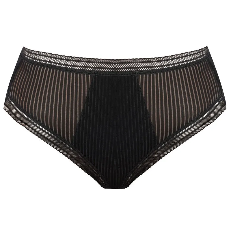 Fusion Brief Pant Black - Fantasie