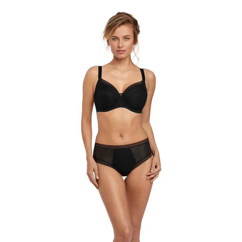 Fusion Brief Pant Black - Fantasie