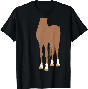 Halloween Horse Body Costume for Kids T-Shirt