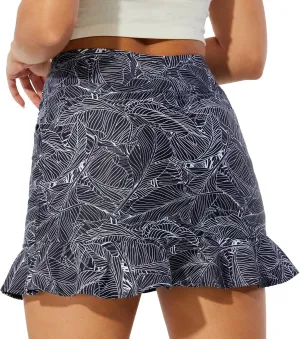 M MOTEEPI Tennis Skirt with Shorts Golf Skorts for Women Dressy Pickleball Skort Golf Outfits Clothes Athletic Skirts
