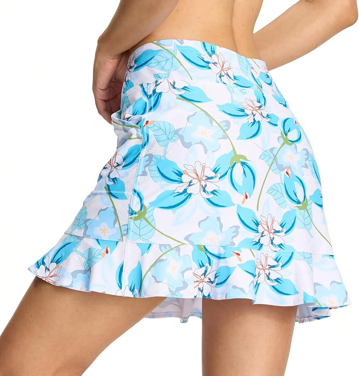 M MOTEEPI Tennis Skirt with Shorts Golf Skorts for Women Dressy Pickleball Skort Golf Outfits Clothes Athletic Skirts