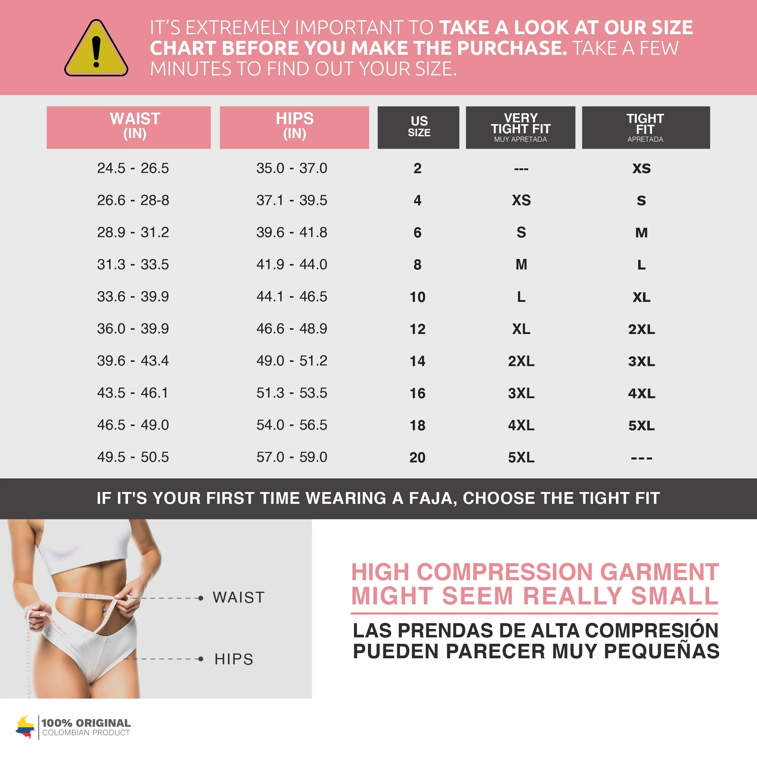 MARIAE CXC300V Hourglass Firm Vest Shapewear for Women Colombian Fajas High Compression