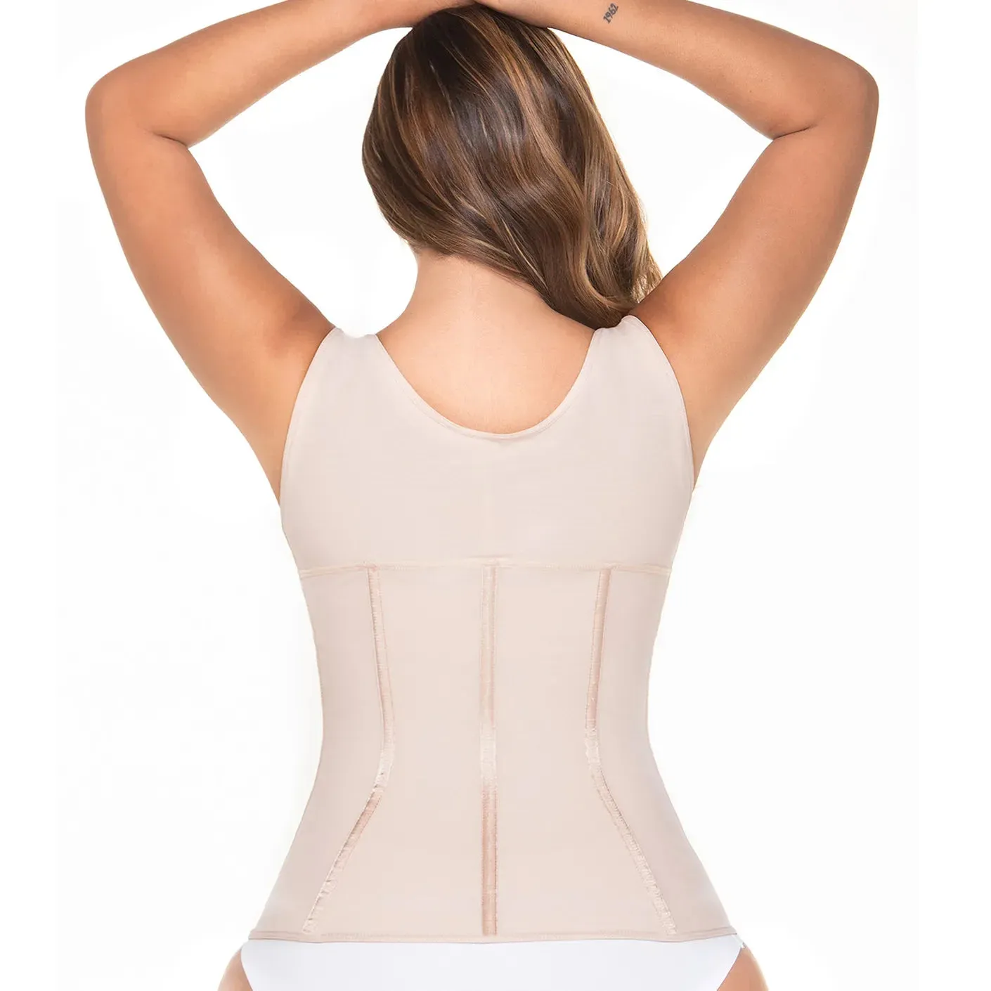 MARIAE CXC300V Hourglass Firm Vest Shapewear for Women Colombian Fajas High Compression