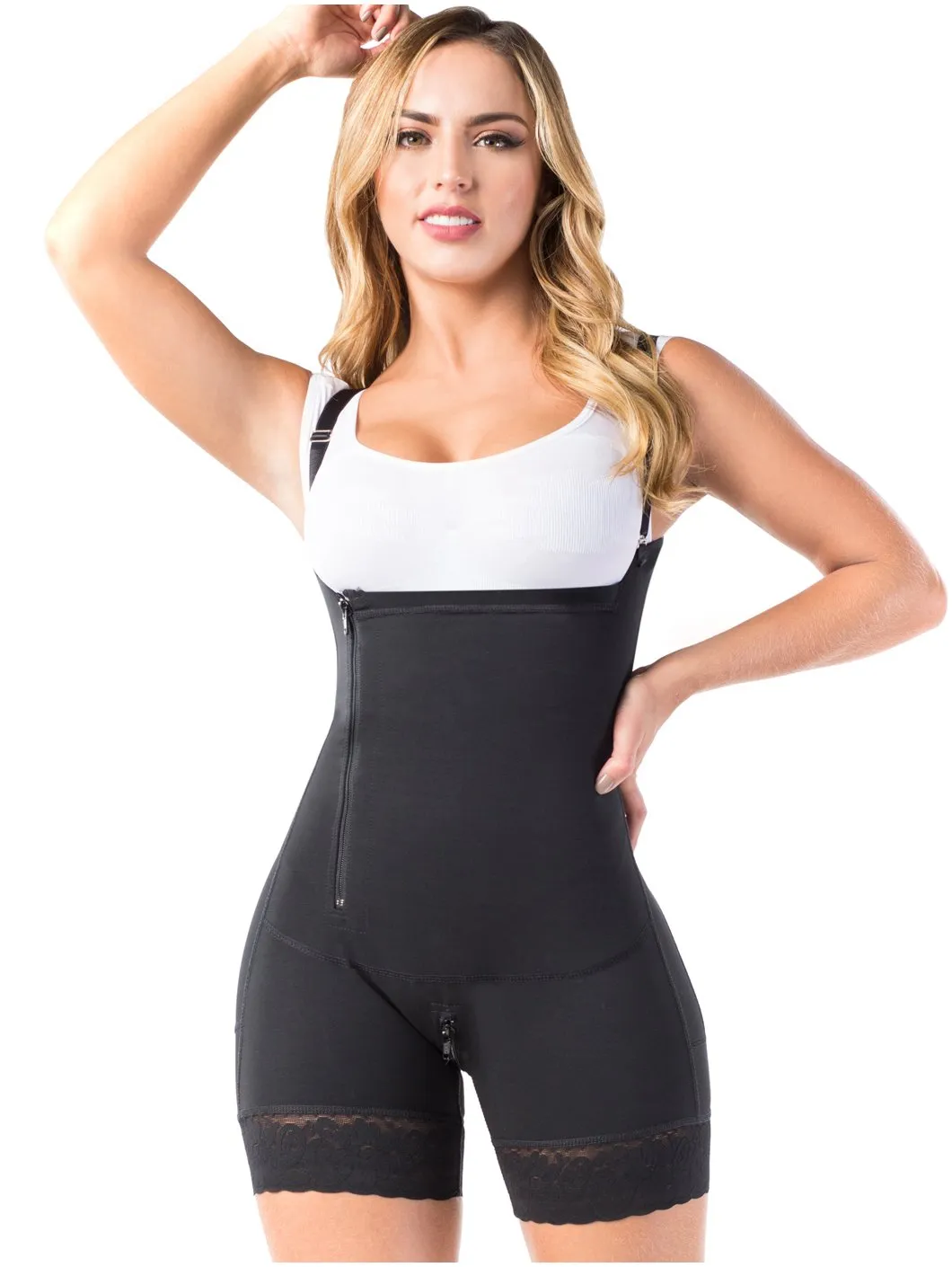 Mid Thigh Postpartum Butt Lifter Shapewear Bodysuit Laty Rose 21121