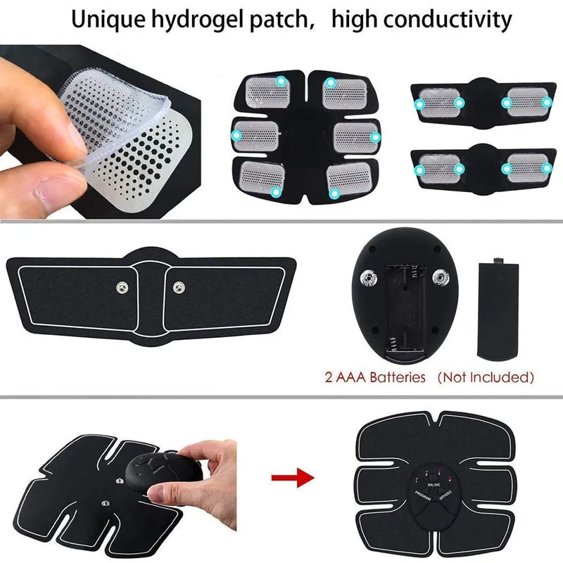 Muscle Trainer Electric Muscle Stimulator