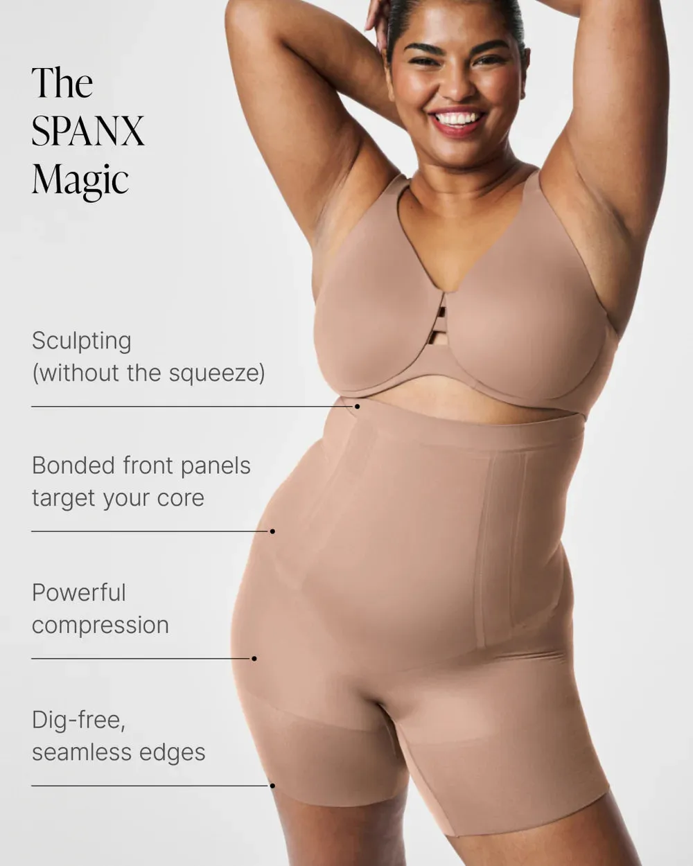 OnCore Sculpting High-Waisted Mid-Thigh Short