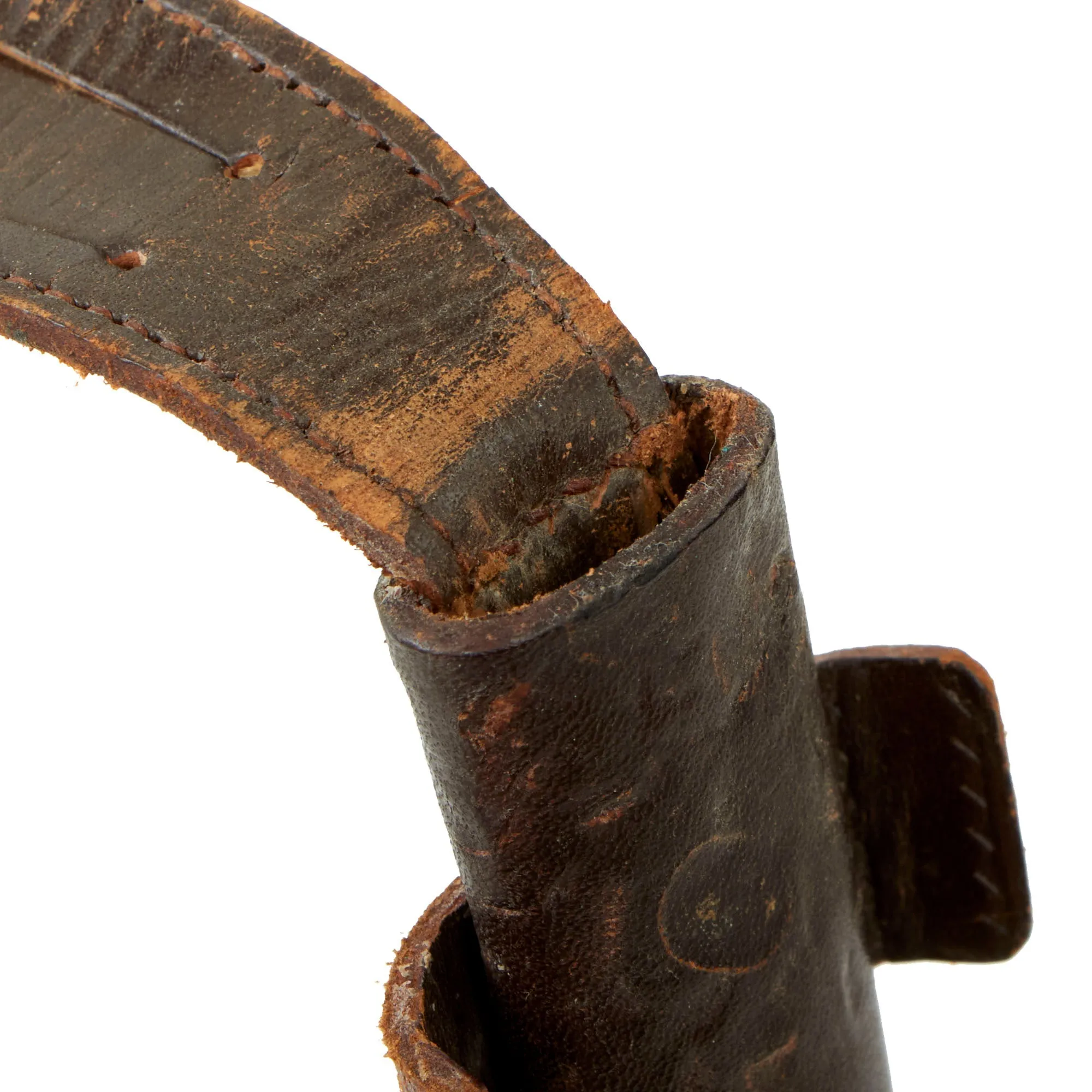 Original British WWII Second Pattern B2 Marked Fairbairn-Sykes Fighting Knife with Original Scabbard
