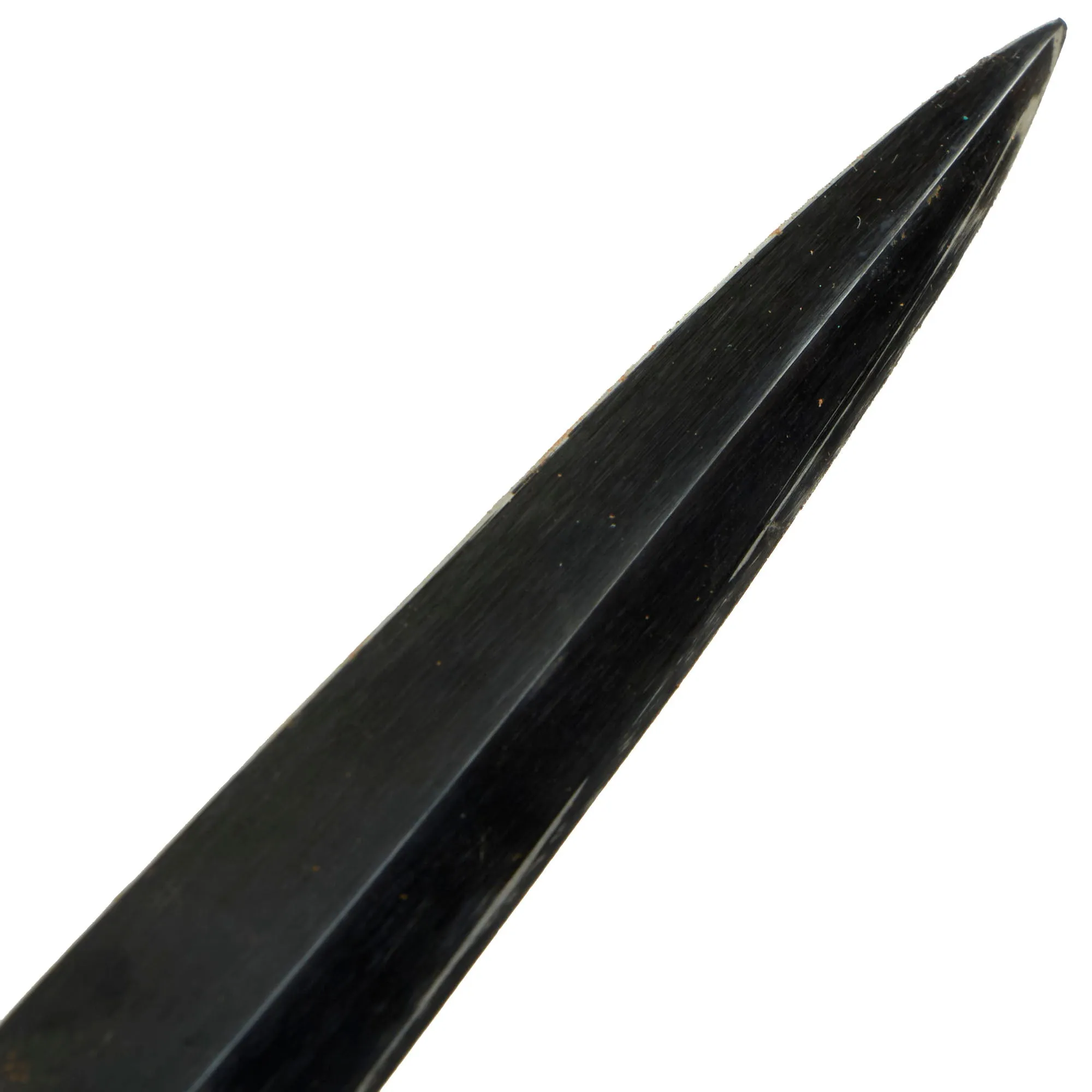 Original British WWII Second Pattern B2 Marked Fairbairn-Sykes Fighting Knife with Original Scabbard