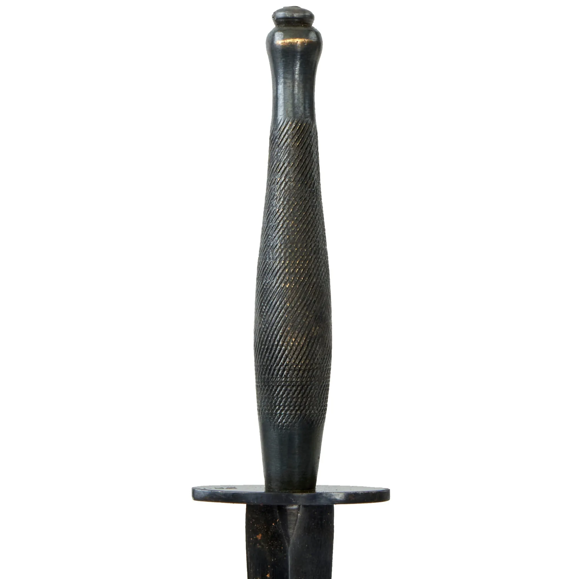 Original British WWII Second Pattern B2 Marked Fairbairn-Sykes Fighting Knife with Original Scabbard