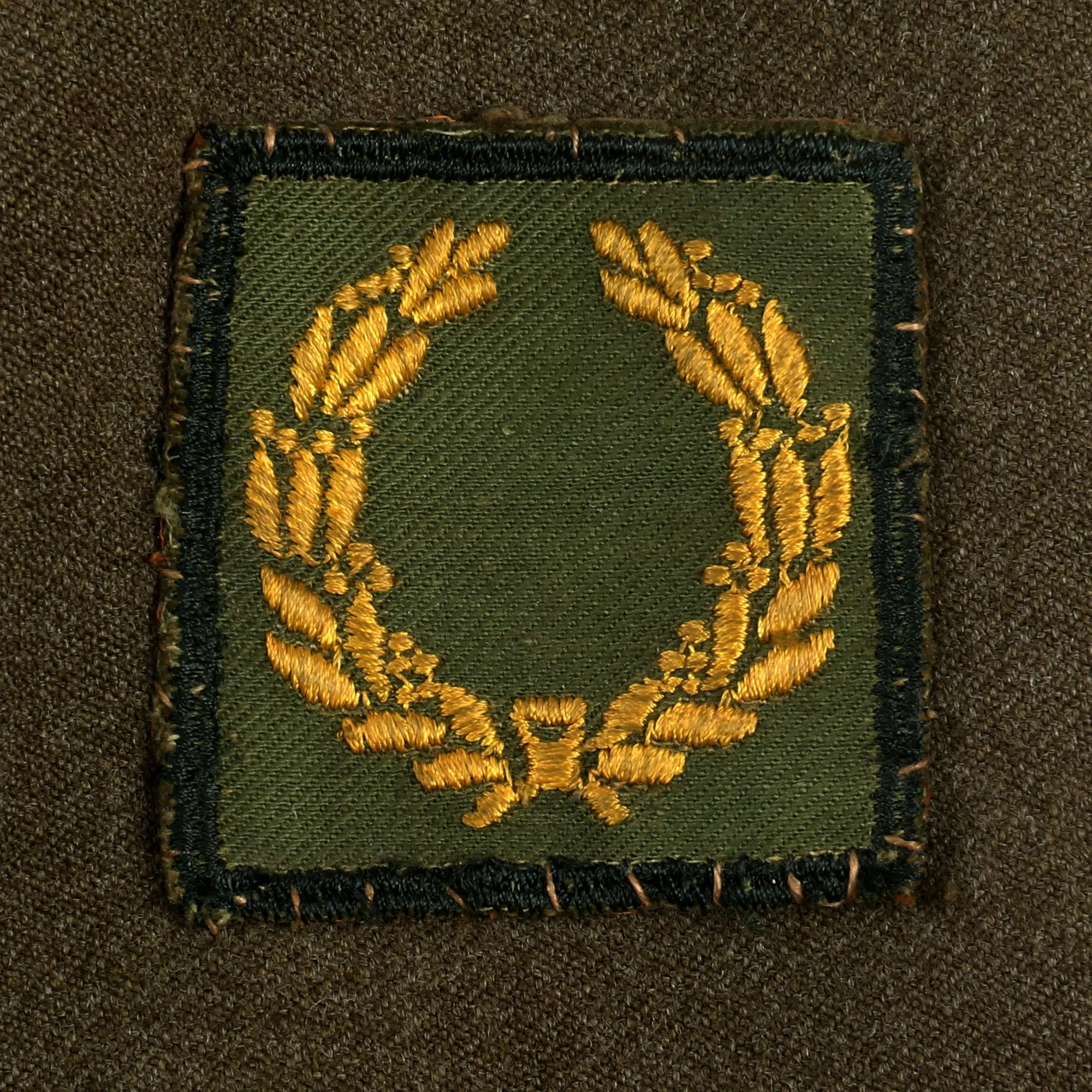 Original U.S. WWII 504th Parachute Infantry Regiment Ike Jacket with Overseas Cap - 82nd Airborne Division