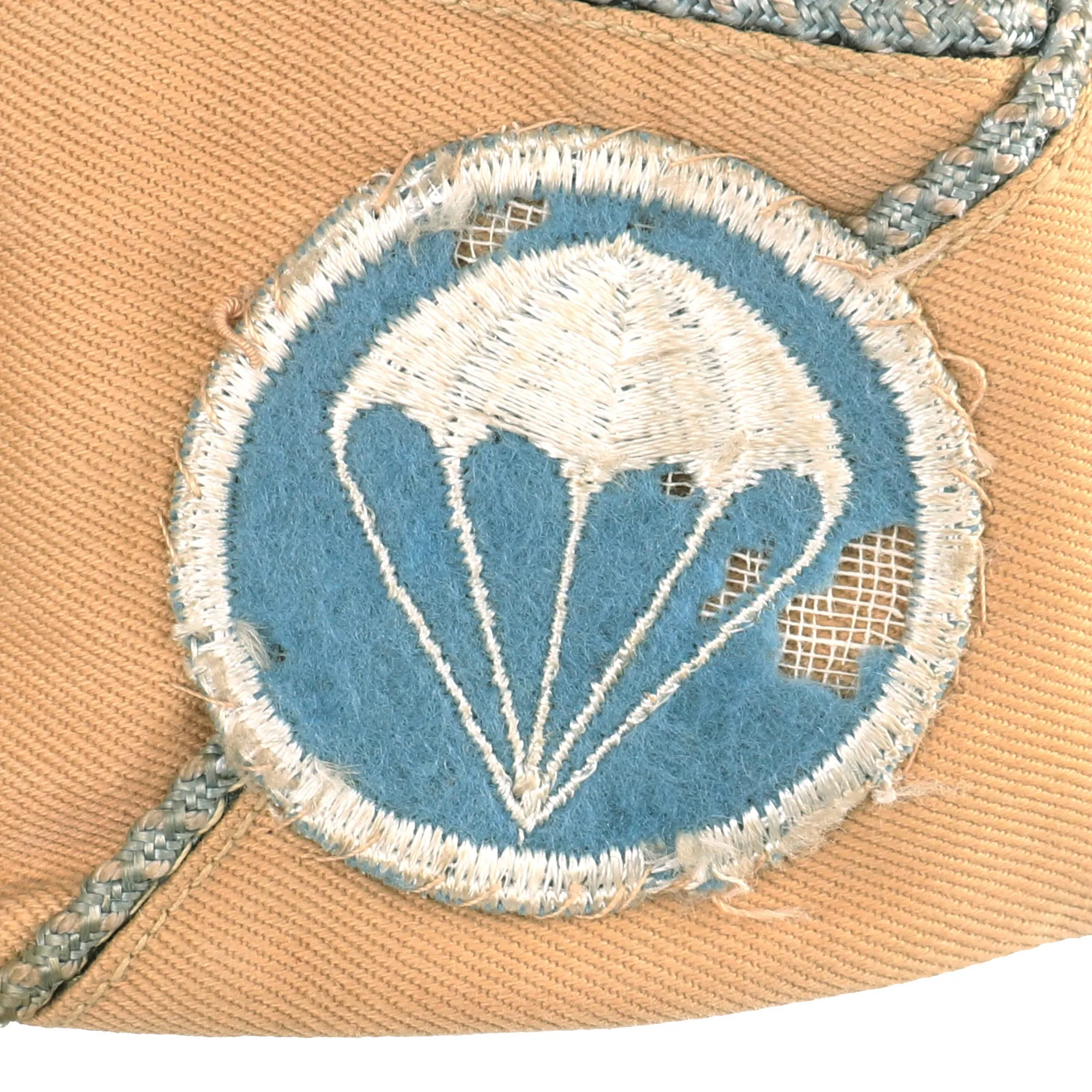Original U.S. WWII 504th Parachute Infantry Regiment Ike Jacket with Overseas Cap - 82nd Airborne Division