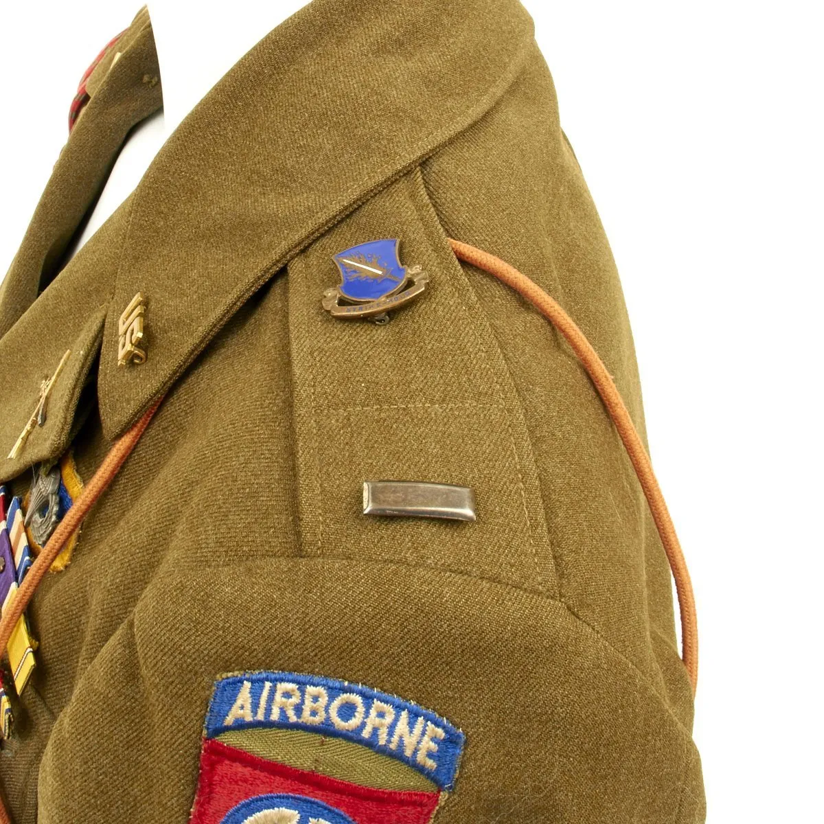 Original U.S. WWII Silver Star 504th Parachute Infantry Regiment Named Officer Grouping - Lieutenant Chester Anderson