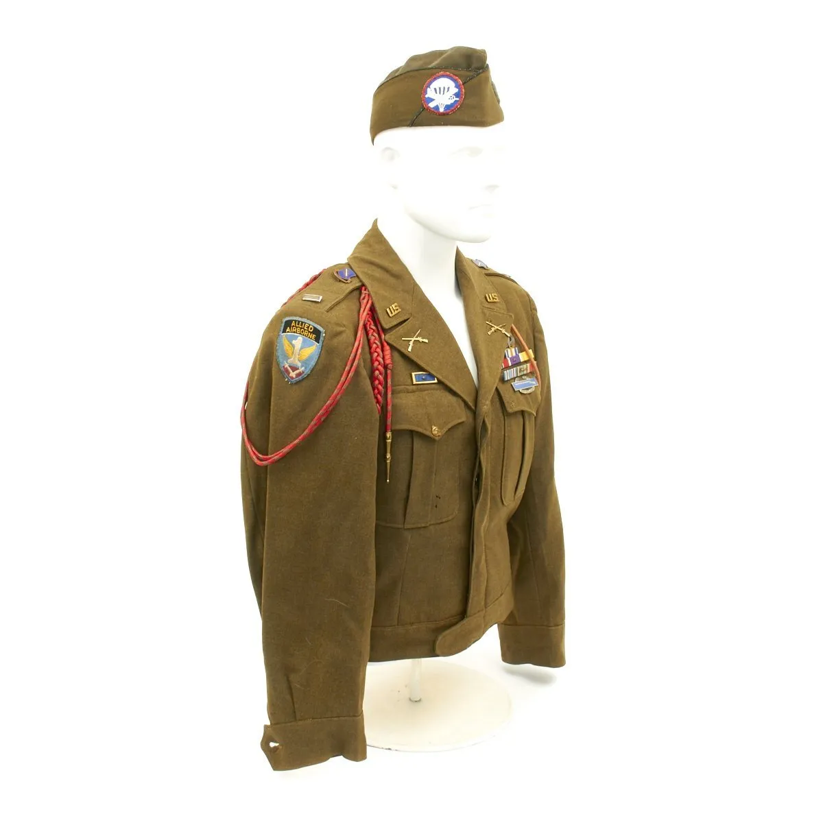 Original U.S. WWII Silver Star 504th Parachute Infantry Regiment Named Officer Grouping - Lieutenant Chester Anderson