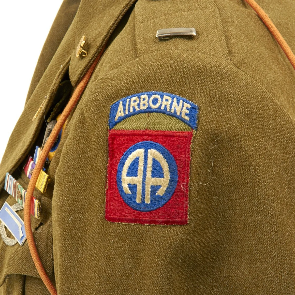 Original U.S. WWII Silver Star 504th Parachute Infantry Regiment Named Officer Grouping - Lieutenant Chester Anderson