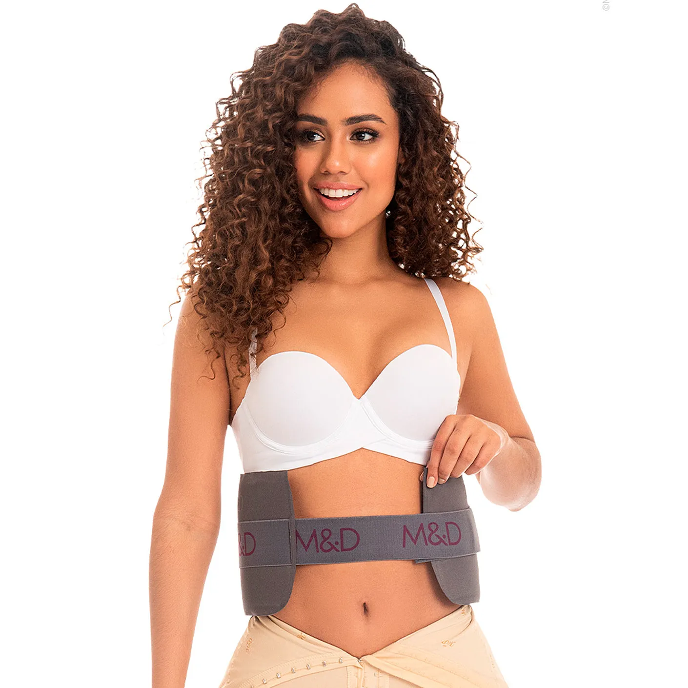 Post Surgical Accessories, Anatomical Waist Molder with Adjustable Compression MYD107