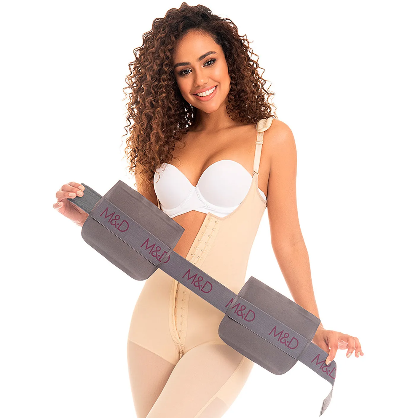 Post Surgical Accessories, Anatomical Waist Molder with Adjustable Compression MYD107