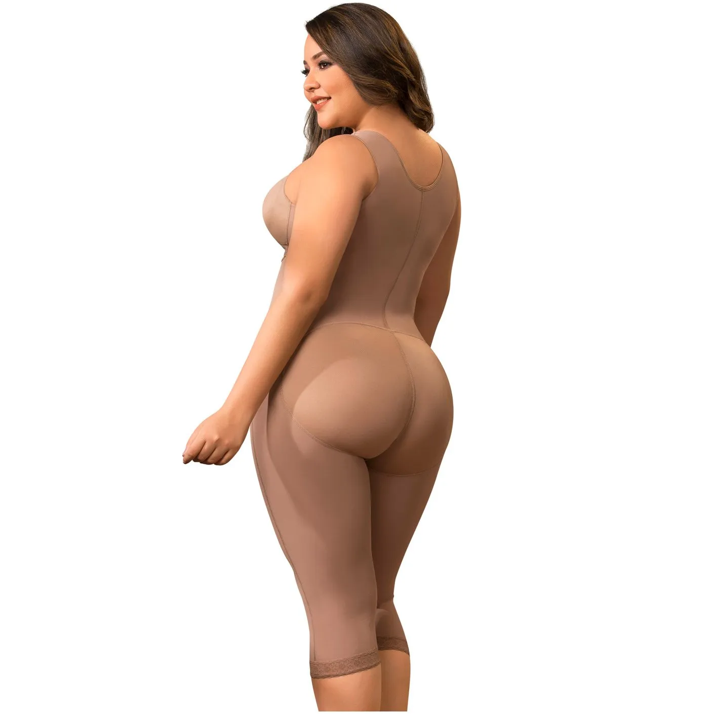 Postpartum Colombian Shapewear Stage 1 Bodysuit with Bra Fajas MaríaE 9282