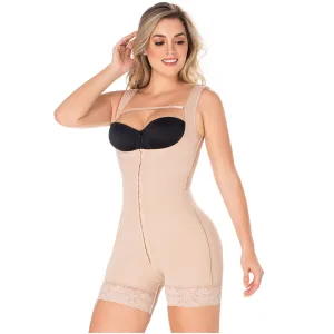 Postpartum Mid-thigh Bodysuit Fajas Colombianas Diane & Geordi 2406