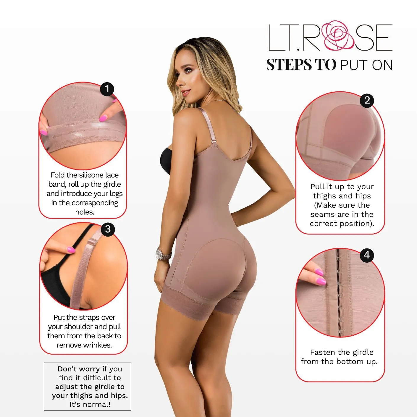 Postpartum Tummy Control Colombian Shapewear Laty Rose 21113