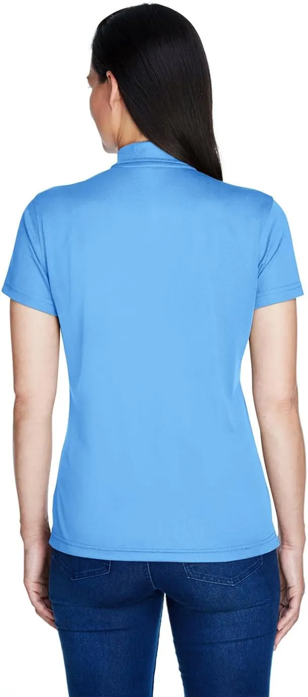 Queensboro Custom Embroidered Logo Womens All-Purpose Polo Shirt. Moisture-Wicking, Lightweight Performance Fit