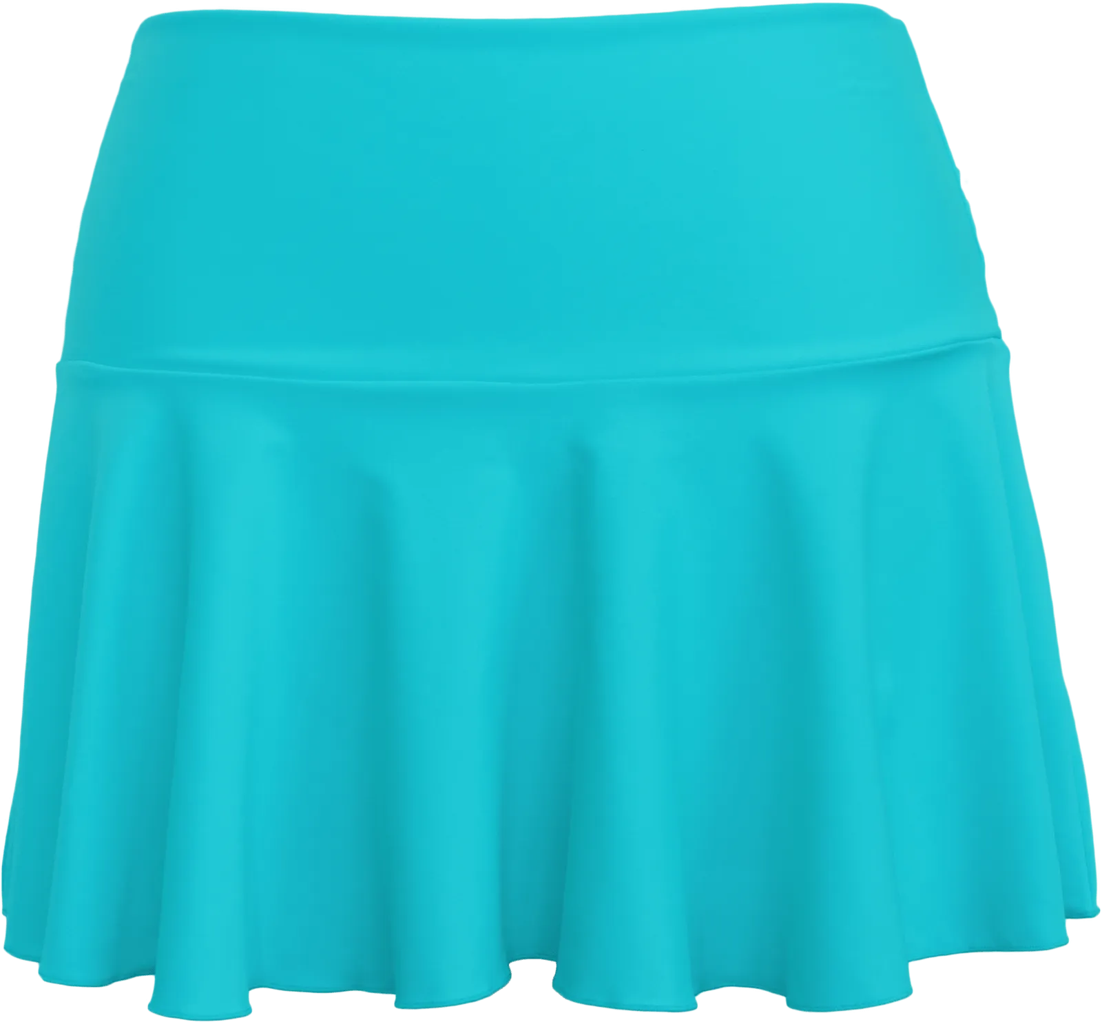Ruffle Skirt - Aqua - FINAL SALE