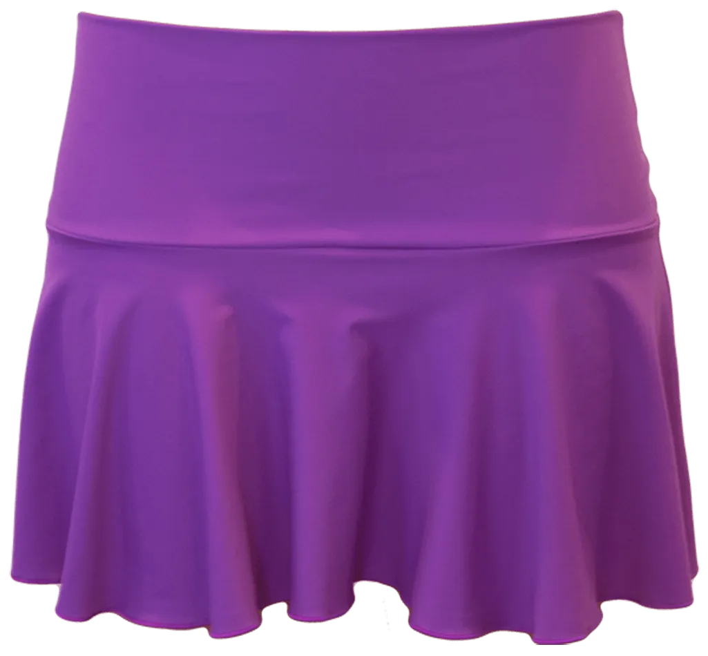 Ruffle Skirt - Purple - FINAL SALE