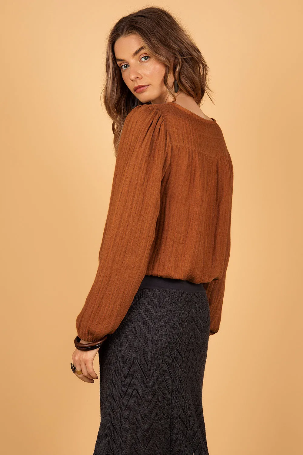 SEYA LINEN TOP