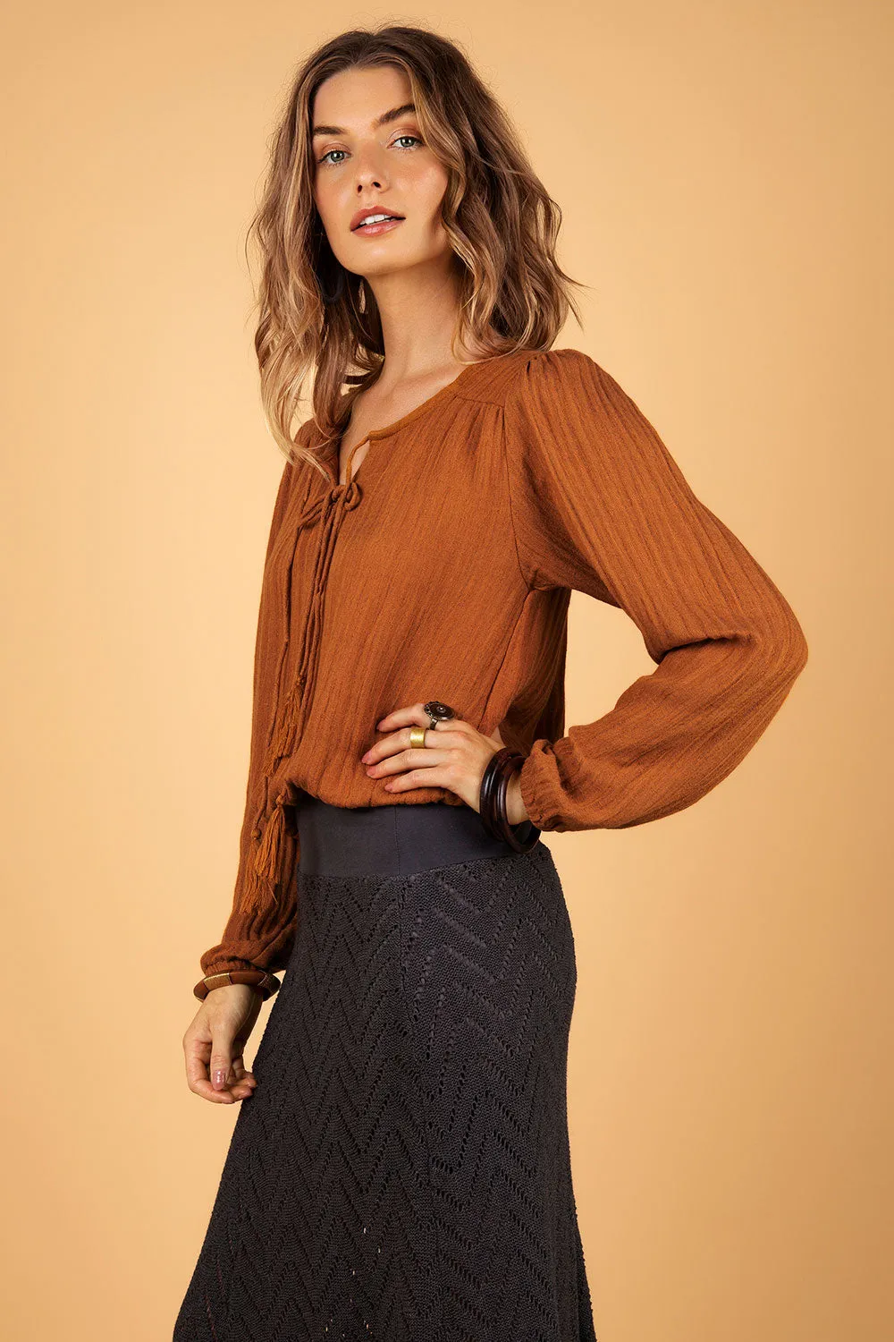 SEYA LINEN TOP