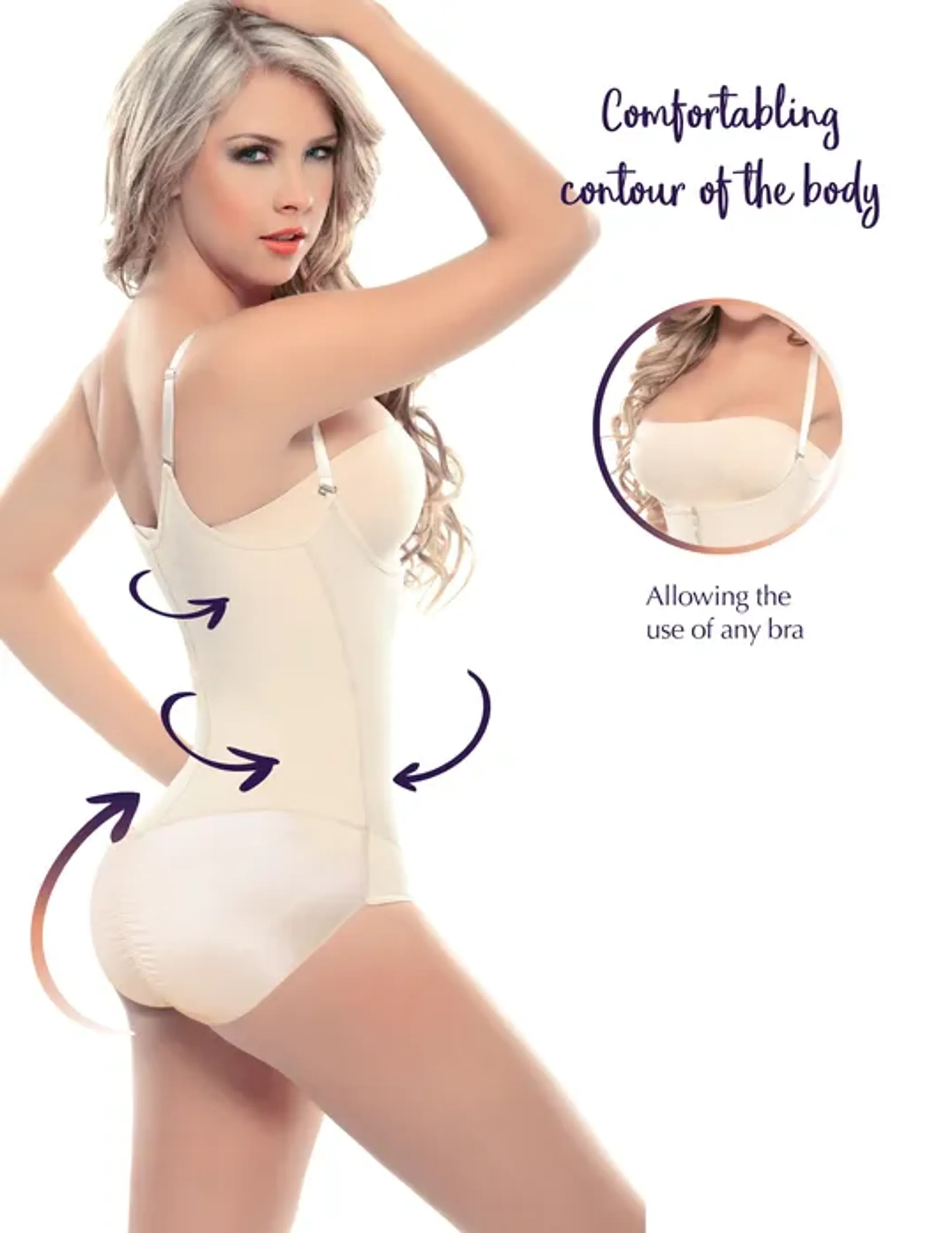 Siluet  Panty Strapless Shapewear with Latex