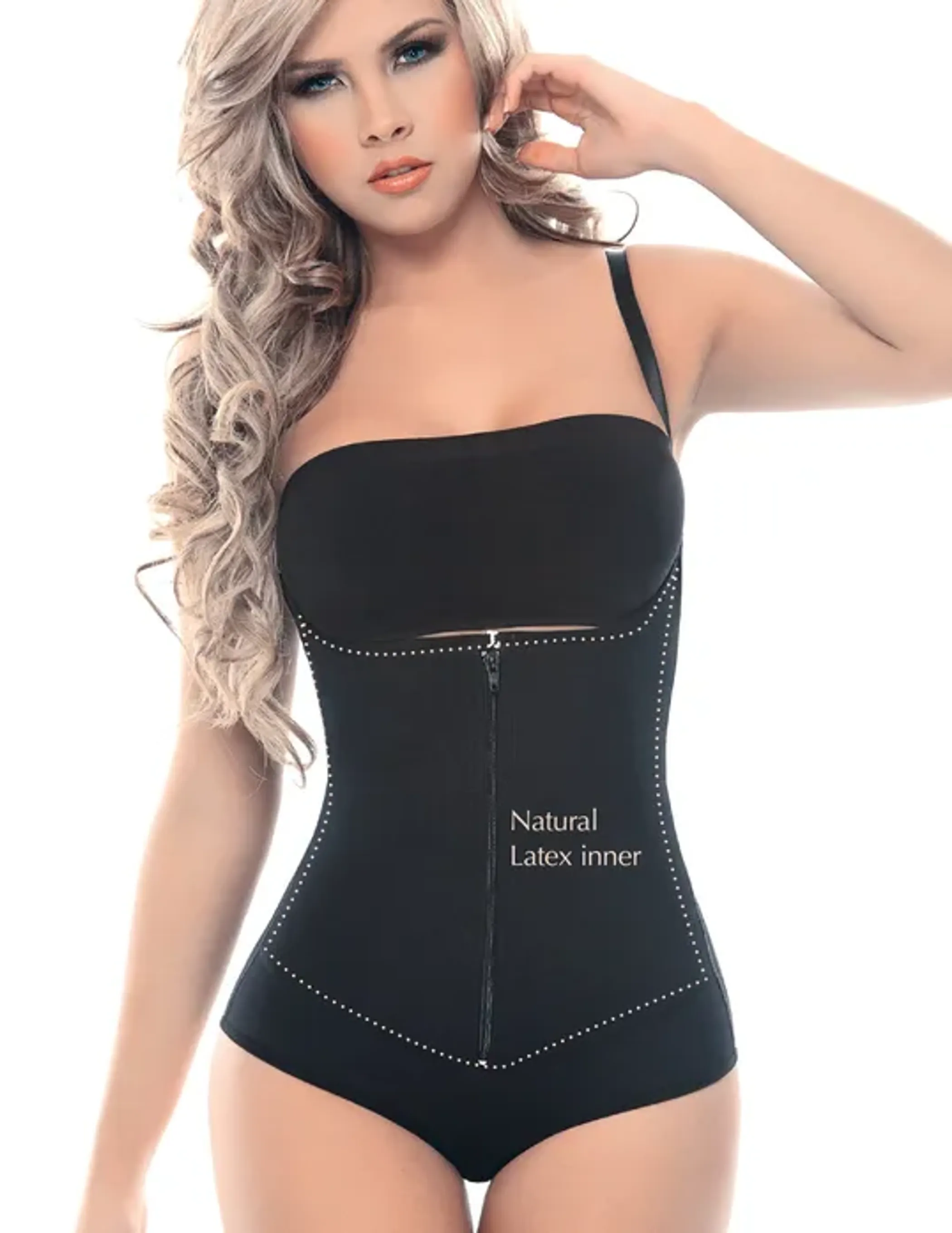 Siluet  Panty Strapless Shapewear with Latex