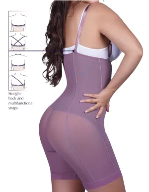 Siluet PL Postpartum Mid-Thigh Full Body Shaper with abdominal reinforcement