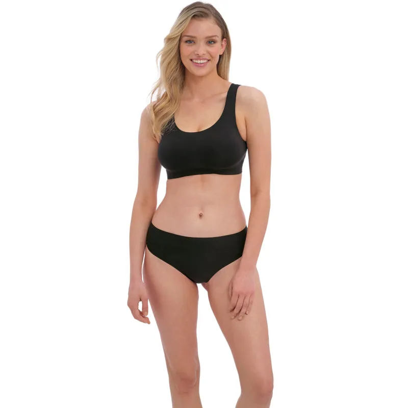Smoothease Black Bralette - Fantasie